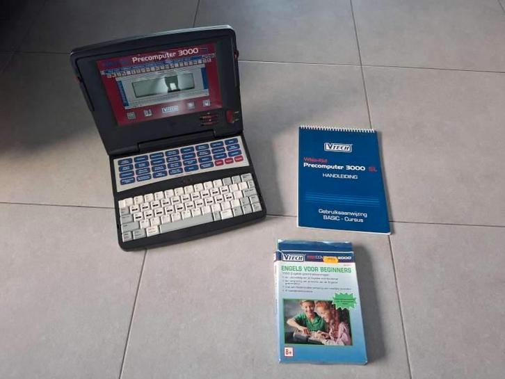 Vtech Whiz Kid Precomputer 3000 SL, Kinderen en Baby's, Speelgoed | Vtech, Zo goed als nieuw, Ophalen