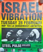 Israel Vibration - concertaffiche, Cd's en Dvd's, Vinyl | Rock, Overige formaten, Overige genres, Gebruikt, Ophalen