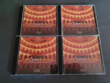 4 CD's Pure opera Moods  beschikbaar voor biedingen