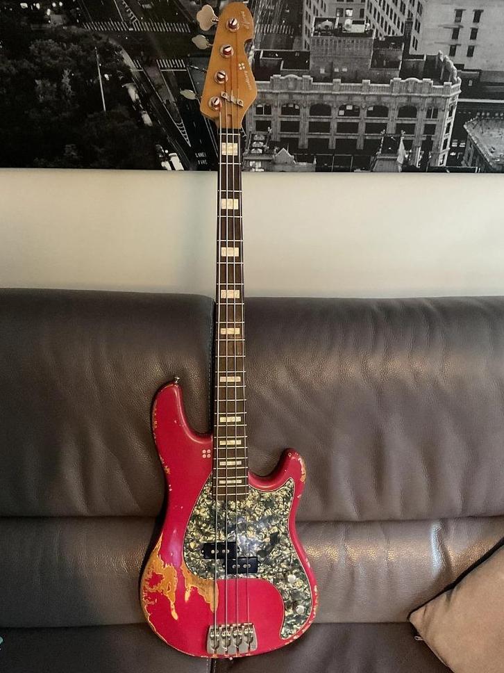 Sandberg VT4 HCA Masterpiece, Muziek en Instrumenten, Snaarinstrumenten | Gitaren | Bas, Gebruikt, Elektrisch, Ophalen