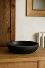 Stijlvolle ronde schaal van blauwe steen, Schaal, Rond, Ophalen of Verzenden, Zo goed als nieuw