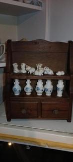 Klein kruidenrekje met miniatuurtjes, Antiek en Kunst, Ophalen