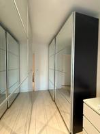 2 Portes coulissantes Pax, Maison & Meubles, Armoires | Penderies & Garde-robes, 200 cm ou plus, Moins de 25 cm, Miroir, Comme neuf