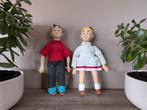 Figurines poupées Bob et Bobette - Suske Wiske - 1993, Ophalen of Verzenden, Suske en Wiske, Gebruikt, Beeldje of Figuurtje