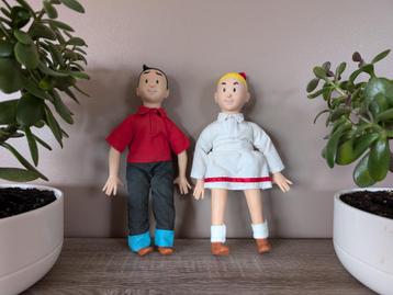 Figurines poupées Bob et Bobette - Suske Wiske - 1993 beschikbaar voor biedingen