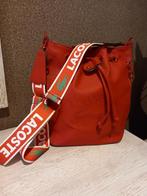 RODE HANDTAS “ LACOSTE “, Ophalen of Verzenden, Zo goed als nieuw, Rood, Handtas