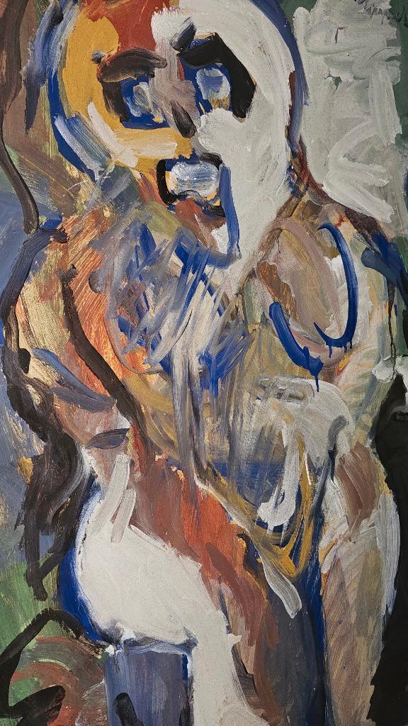 Groot werk Karel Appel 1952, Antiek en Kunst, Kunst | Schilderijen | Klassiek, Ophalen