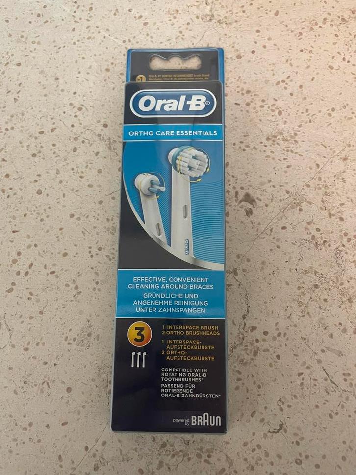 Oral B Ortho care voor beugels met blokjes, Handtassen en Accessoires, Uiterlijk | Mondverzorging, Nieuw, Ophalen of Verzenden