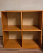 Vierkante semi-open boekenkast, stijl van Billy of Kallax, Huis en Inrichting, Kasten | Boekenkasten, Ophalen of Verzenden, Zo goed als nieuw