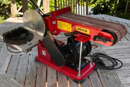 Band en schijfschuurmachine, Doe-het-zelf en Bouw, Gereedschap | Schuurmachines, Zo goed als nieuw, Ophalen of Verzenden