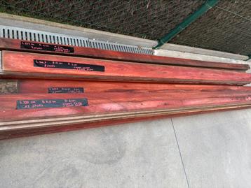 Padouk planken, Doe-het-zelf en Bouw, Ophalen, Zo goed als nieuw