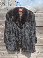 Luxe vintage bontjas van echte nerts – Paris Fourrures (Antw, Kleding | Dames, Jassen | Winter, Ophalen, Zo goed als nieuw, Maat 38/40 (M)