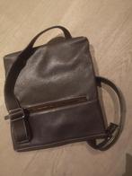 Bruine lederen handtas, Handtassen en Accessoires, Tassen | Rugtassen, Ophalen