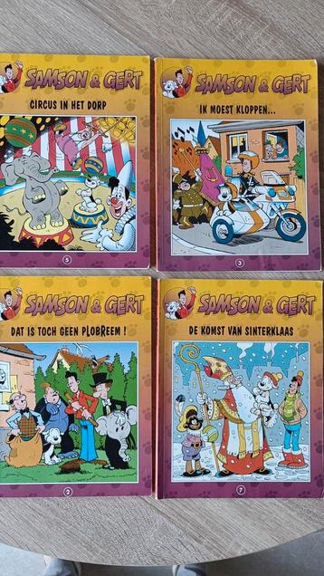 4 strips van Samson en Gert beschikbaar voor biedingen