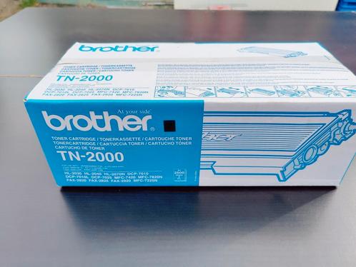 Brother TN-2000 toner noir (d'origine), Informatique & Logiciels, Fournitures d'imprimante, Neuf, Toner, Enlèvement ou Envoi