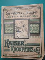 Kaiser, Kronprinz&Cie - Caricatures et images de guerre, Antiquités & Art, Envoi