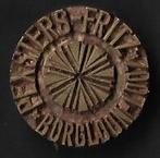 Unieke oude stempel PEXSTERS - FRITZ *BORGLOON-LOOZ*, Ophalen of Verzenden