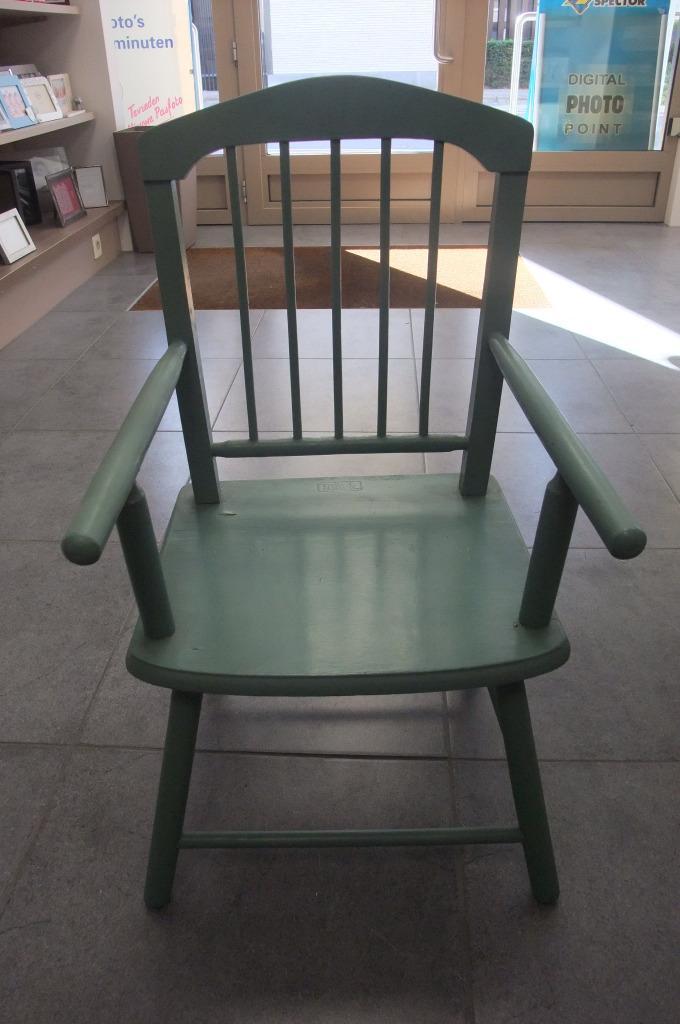 groene kinderstoel, Kinderen en Baby's, Kinderstoelen, Gebruikt, Overige typen, Ophalen