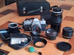 Minolta srT 101 set, Audio, Tv en Foto, Fotocamera's Analoog, Ophalen, Zo goed als nieuw, Minolta