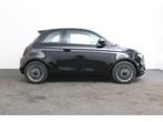 Fiat 500e 42KWH ICON *DAB*CAMERA*GPS*CRUISE CONTROL*KLIMAAT, Auto's, Automaat, 87 kW, Zwart, Xenon verlichting
