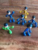 6 Flexibele poppetjes., Enlèvement, Utilisé