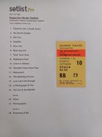 Ticket Original Depeche Mode 1982 Southampton, Ophalen of Verzenden, Gebruikt