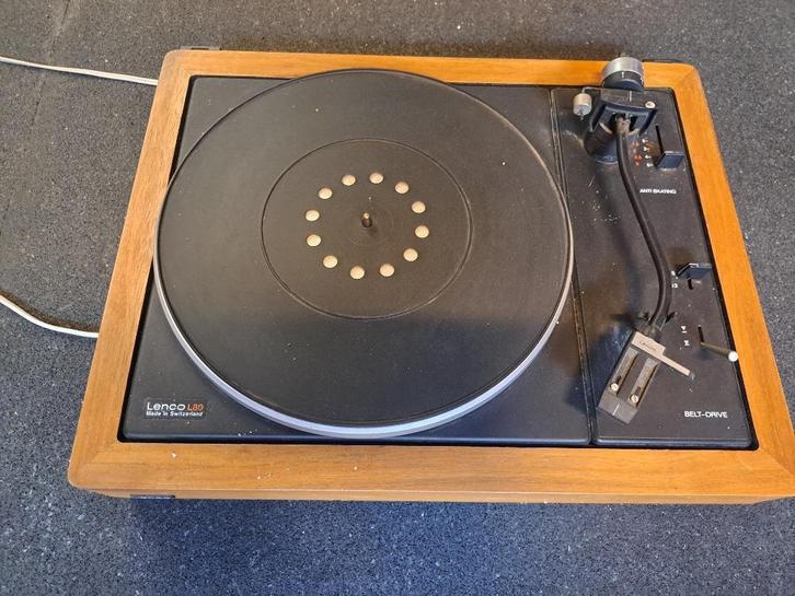 Lenco L80, Audio, Tv en Foto, Platenspelers, Gebruikt, Ophalen