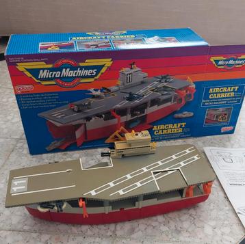 Micro Machines Galoob vliegdekschip uit 1988 beschikbaar voor biedingen
