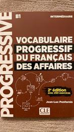Vocabulaire progressif du français des affaires - Jean-Luc P, Nieuw, CLE international, Ophalen of Verzenden, Hoger Onderwijs