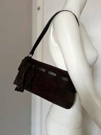 Furla sac a main cuir Suede marron, Autres marques, Cuir, Enlèvement ou Envoi, Comme neuf
