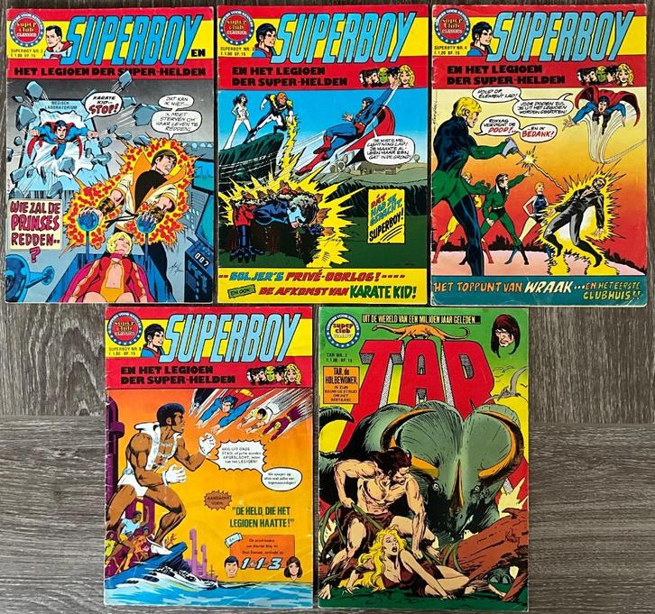 Superboy”het legioen der superhelden”+ 1x Tar comic, Boeken, Strips | Comics, Gelezen, Ophalen of Verzenden