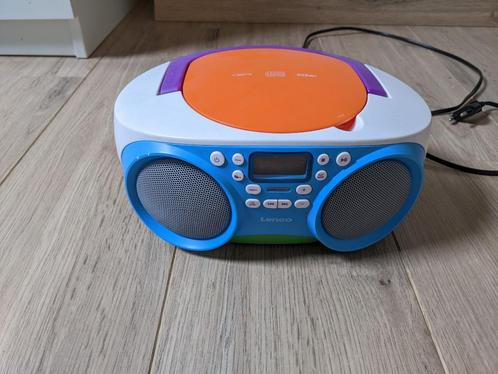 Draagbare radio- en CD-speler Lenco, Kinderen en Baby's, Speelgoed | Educatief en Creatief, Zo goed als nieuw, Elektronica, Met geluid