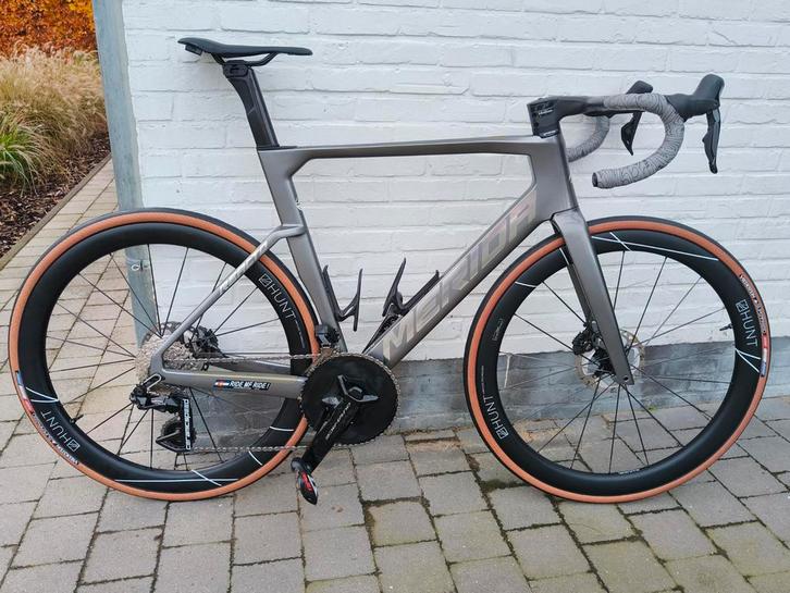 Merida Reacto Team maat large, Fietsen en Brommers, Fietsen | Racefietsen, Zo goed als nieuw, Carbon, Ophalen