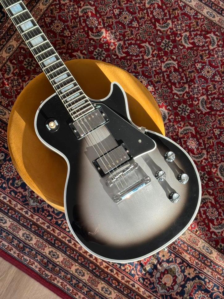 Gibson Les Paul Custom Silverburst 2025, Musique & Instruments, Instruments à corde | Guitares | Électriques, Comme neuf, Gibson