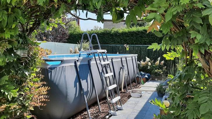 Ultra xtr frame pool 549 274 132 cm, Tuin en Terras, Zwembaden, Zo goed als nieuw, Ophalen
