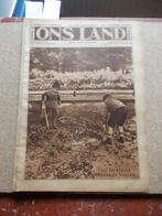 ONS LAND NEDERLAND ARIE VAN DEN HEUVEL 1931, Boeken, Gelezen, Ophalen of Verzenden, 20e eeuw of later, Europa