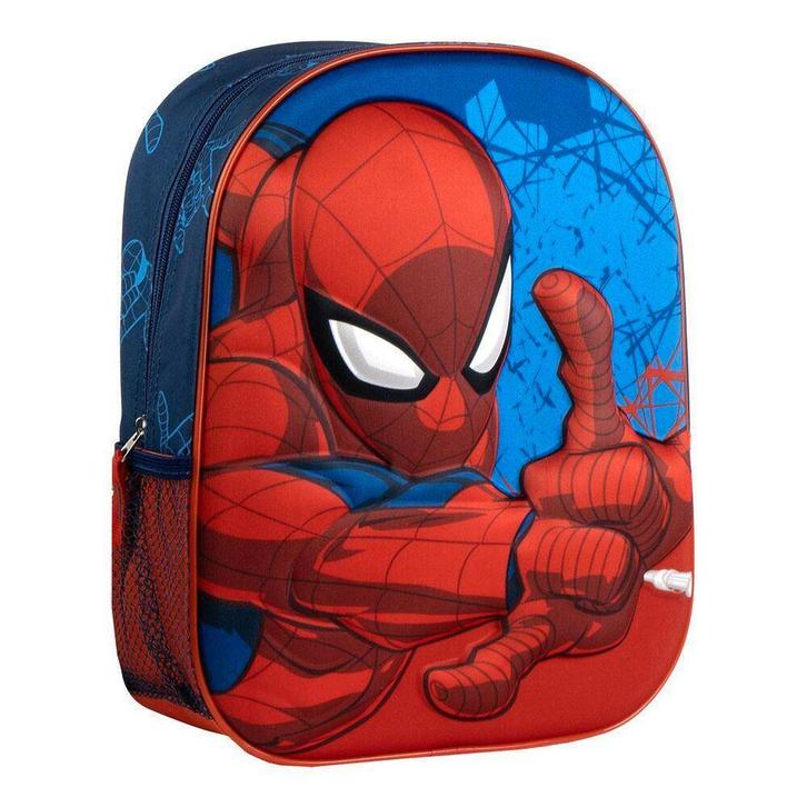Spiderman 3D Rugzak - 31 cm - Marvel Rugtas / Schooltas, Bijoux, Sacs & Beauté, Sacs | Sacs à dos, Neuf, Autres marques, 25 à 40 cm