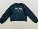 Sweater zwart New York 164, Kinderen en Baby's, Kinderkleding | Maat 164, Meisje, Trui of Vest, Ophalen of Verzenden, Zo goed als nieuw