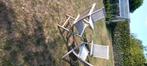 Tuinstoelen teak, Tuin en Terras, Tuinstoelen, Ophalen of Verzenden, Gebruikt, Teakhout, Inklapbaar