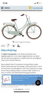 Spirit transportfiets, Nieuw, Ophalen