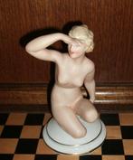 Duits Gerold porseleinen beeldje naakt, Antiek en Kunst, Ophalen