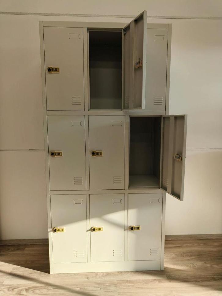 Lockerkast (vintage look), Maison & Meubles, Armoires | Casiers, Neuf, Enlèvement