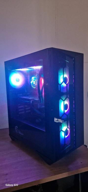 PC Gamer Ryzen 7 5700X / 16Go Ram / Rx 6650 XT / 1,250 To, Le pc est monté avec différentes marques, Comme neuf, AMD Ryzen 7, Gaming