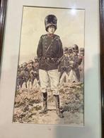 Aquarel Albert I - Maurice Romberg de Vaucorbeil 1899, Ophalen of Verzenden