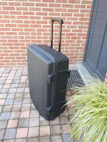 Grote Reiskoffer Samsonite cijferslot en wieltjes, anthracie beschikbaar voor biedingen