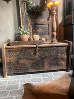 Himalayabox/ houten koffer/ houten kist/ dekenkist, Huis en Inrichting, Woonaccessoires | Kisten, Ophalen, Onbekend, Onbekend
