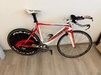 Tijdritfiets Ridley Dean RS Full Carbon inclusief discwiel, Fietsen en Brommers, 53 tot 57 cm, Ophalen, Gebruikt, Carbon