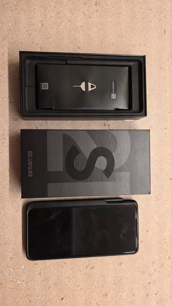 Samsung S21 Ultra 5G à vendre — en bon état — avec, Télécoms, Téléphonie mobile | Samsung, Galaxy S21, Noir, Enlèvement