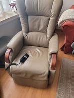 Electrische relax zetel, Huis en Inrichting, Zetels | Zetels, Ophalen, Gebruikt, Eenpersoons, Leer