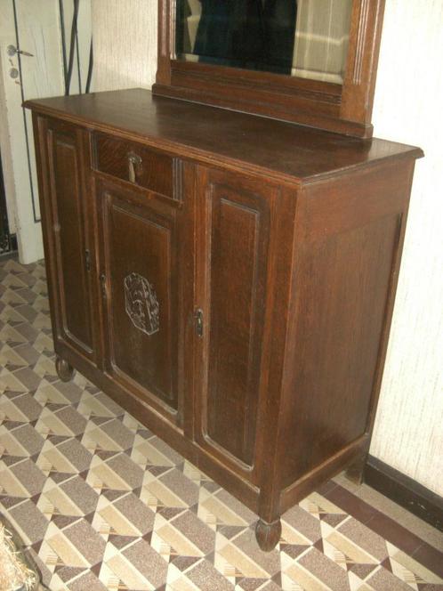 Armoire de grand-mère avec ou sans miroir., Maison & Meubles, Armoires | Dressoirs, Enlèvement ou Envoi